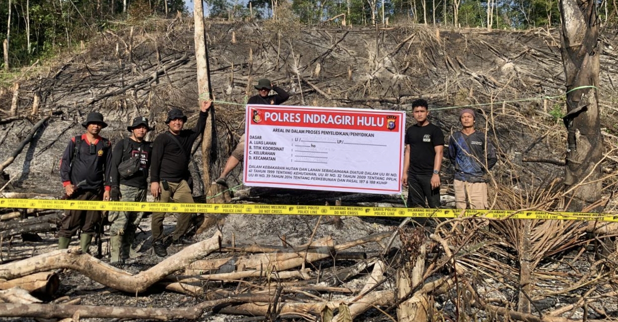 Polres Inhu Bentuk Tim Elit, Ungkap Kasus Karlahut dan Perambahan di TNBT