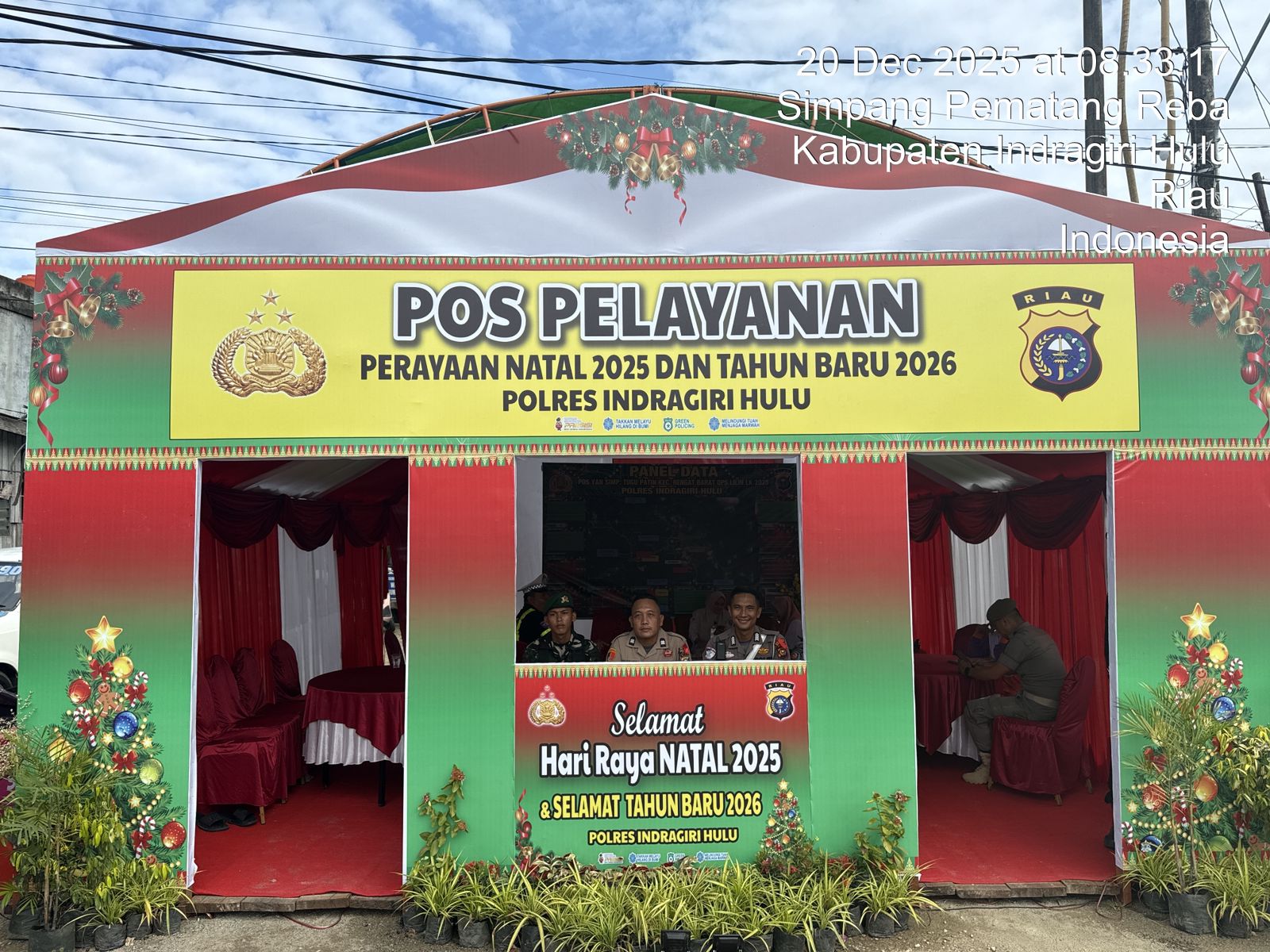 Polres Inhu Siapkan Tiga Pos Layani Libur Nataru, Ini Alamat dan Fungsinya