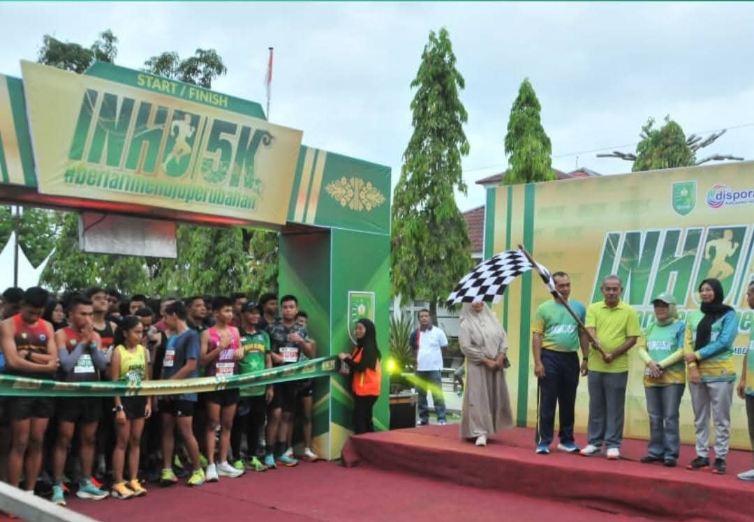 Fun Run 5K Meriahkan Akhir Pekan, Asisten Syaiful Ajak Masyarakat Hidup Sehat