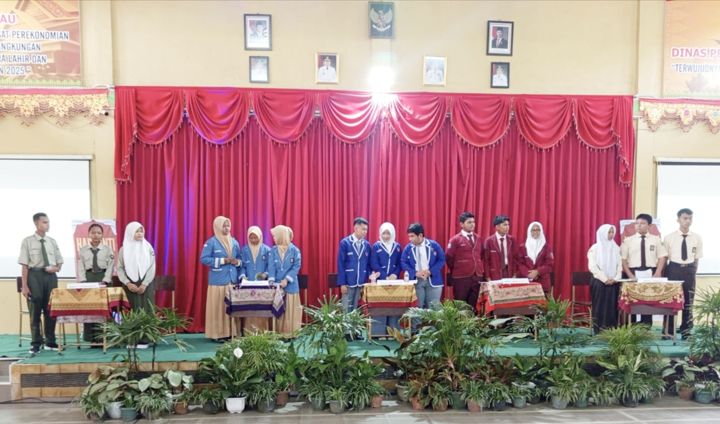 Dominasi SMAN 1 Rengat Barat Warnai Lomba Anti Korupsi Hakordia 2025 di Inhu