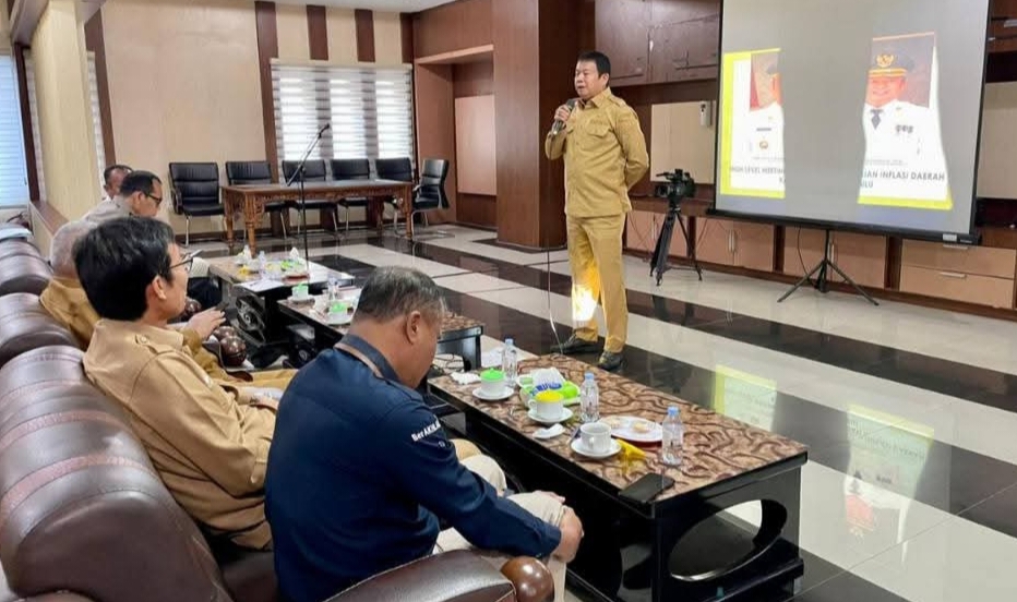 Wabup Inhu Hendrizal Pimpin HLM TPID, Pastikan Stabilitas Harga Jelang Natal dan Tahun Baru