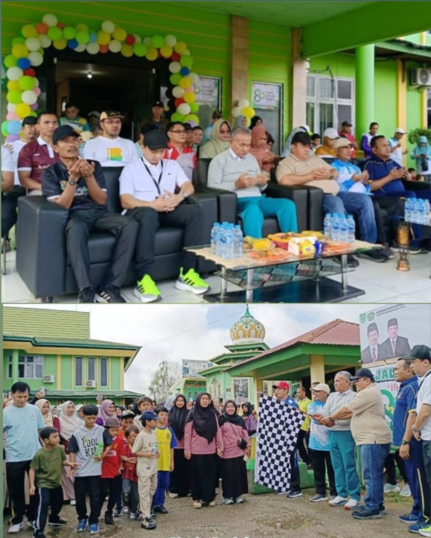 Ketua DPRD Inhu Hadiri Kegiatan Jalan Santai Kerukunan HAB ke-80