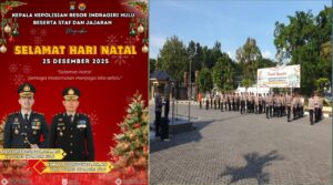 Ribuan Petugas Siap Amankan Perayaan Natal Tahun 2025 di Kabupaten Indragiri Hulu