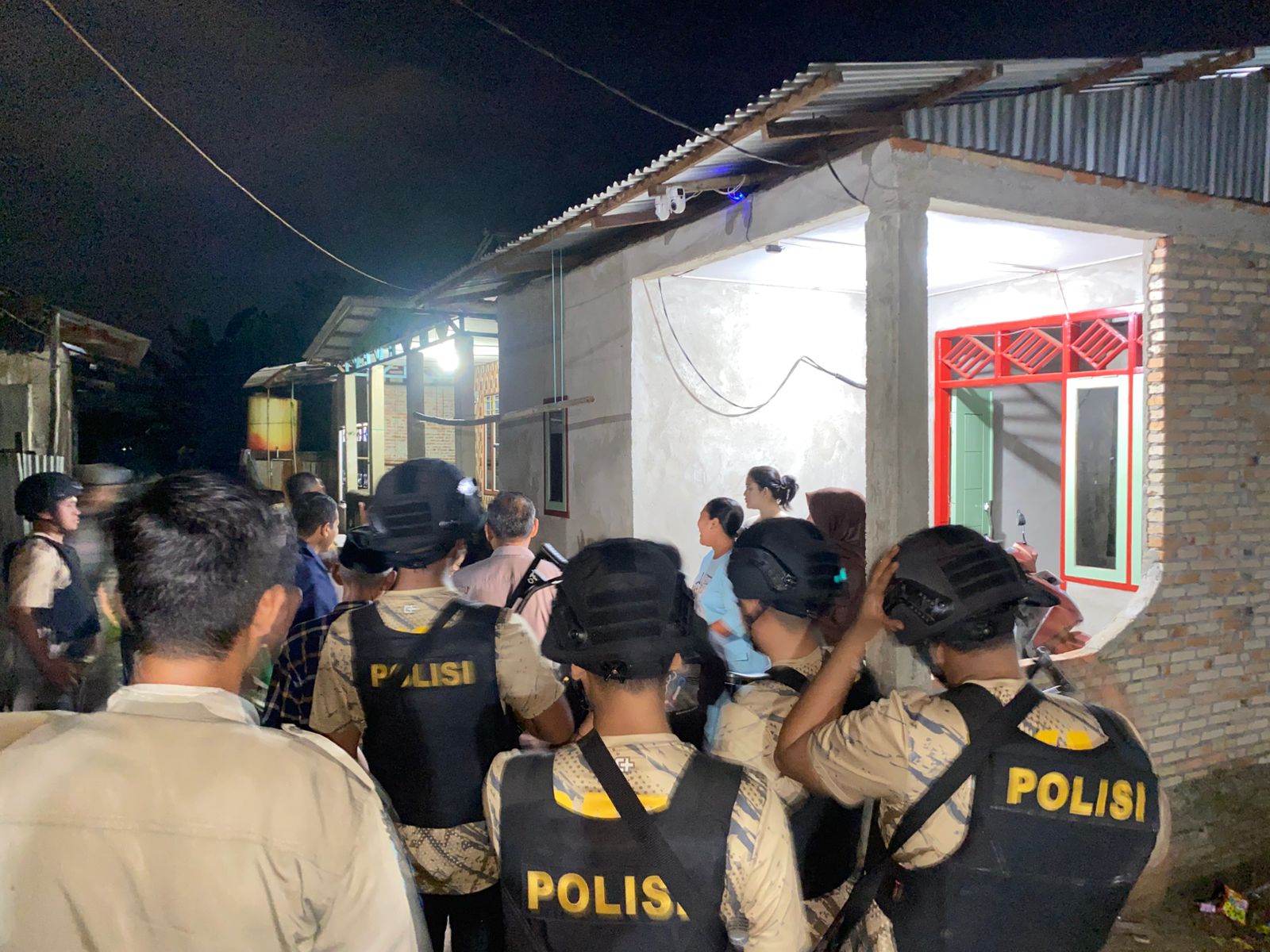 Malam Pergantian Tahun Baru,  Polres Inhu Bersama TNI dan Pemkab Laksanakan Patroli Skala Besar