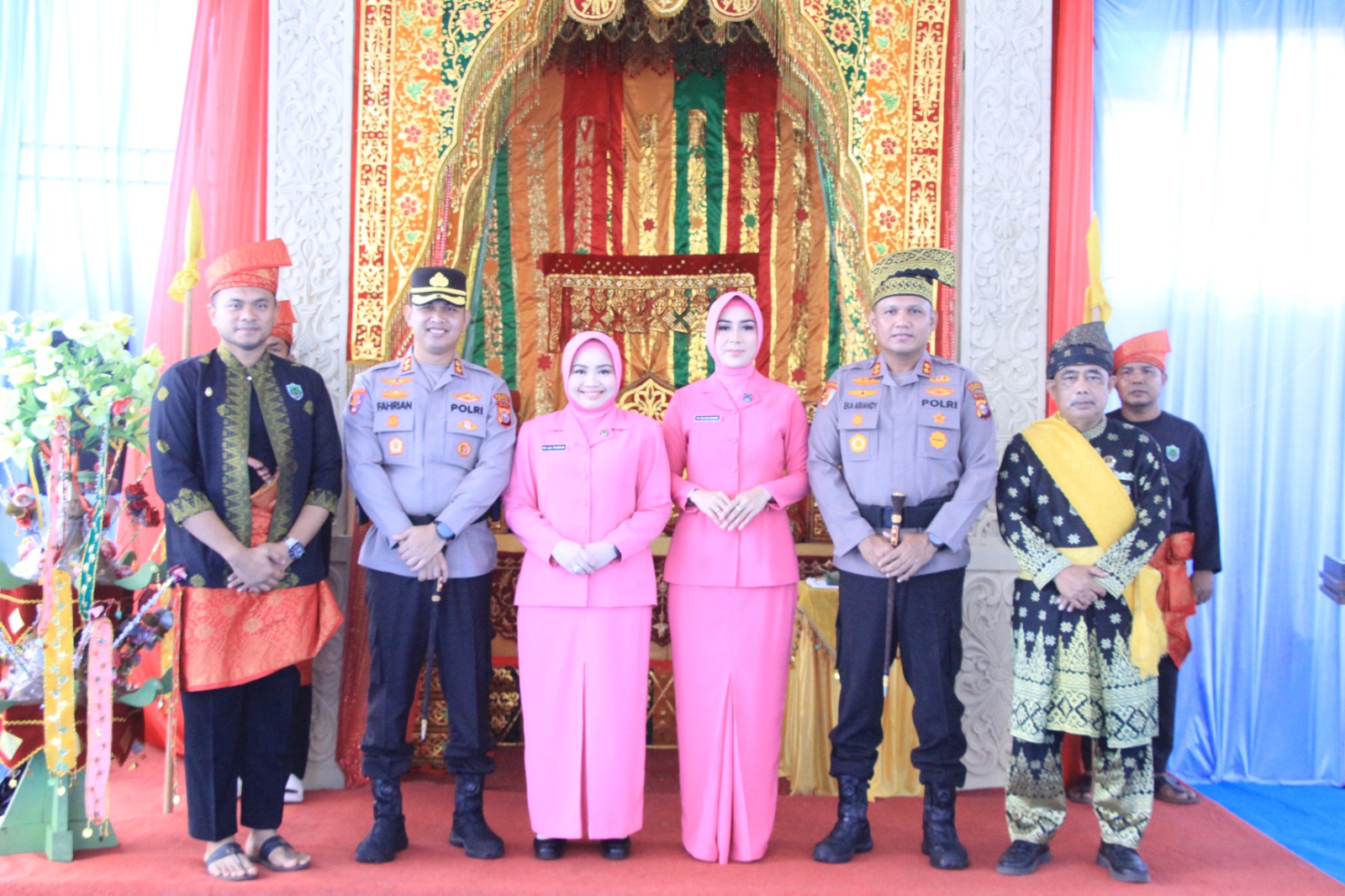 Resmi Jadi Kapolres Inhu Ke-48, AKBP Eka Ariandy Disambut Dengan Serangkaian Acara