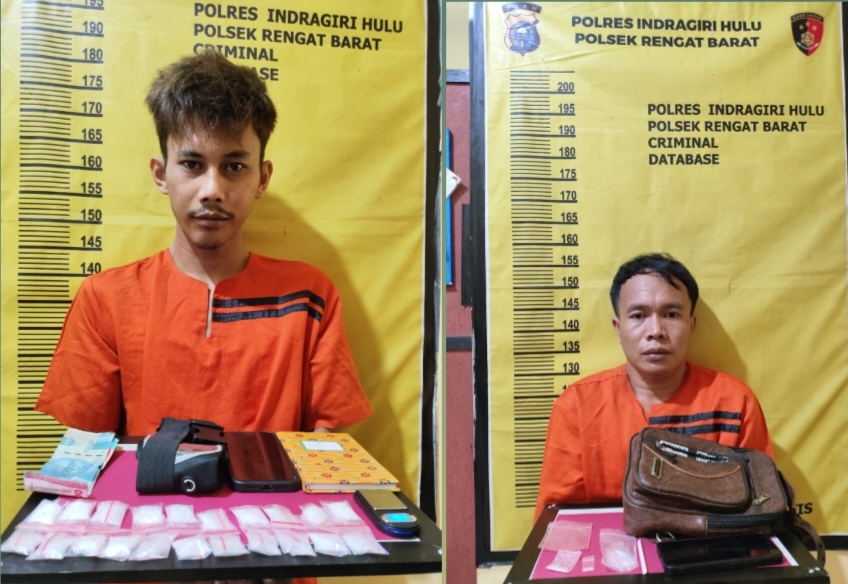 Polsek Rengat Barat Ringkus Bandar Sabu, BB Fantastic