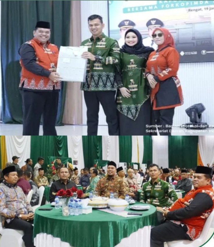 Ketua DPRD Inhu Sambut Kapolres Baru, Apresiasi Tinggi Kinerja Kapolres Lama