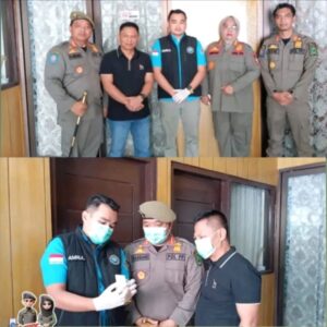 Cegah Penyalahgunaan Narkoba, Satpol PP Inhu Gandeng BNN Gelar Tes Urin Personel