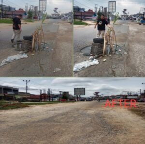 Kebun Tebu Ditengah Jalan Raya, Ini Yang Dilakukan Ketua DPRD Inhu