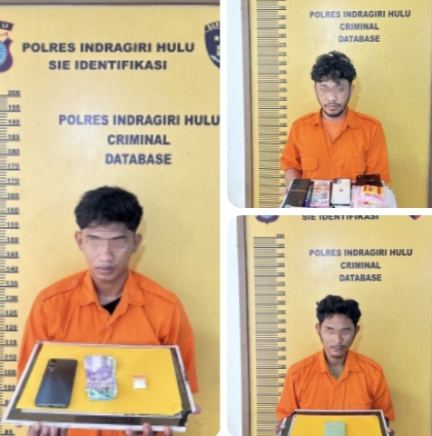 Satresnarkoba Polres Inhu Kembali Ringkus 3 Pelaku Penyalahgunaan Narkoba