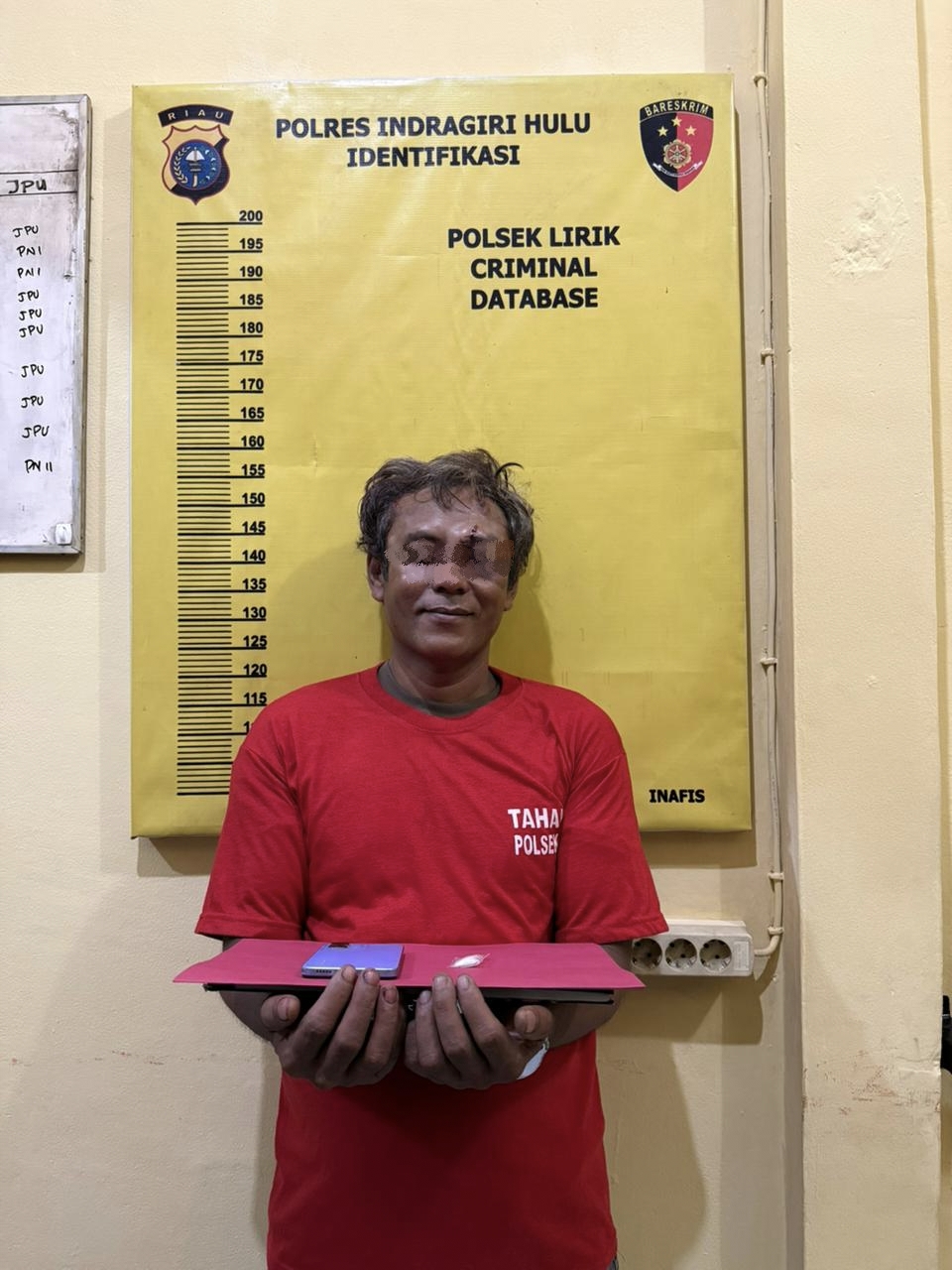 Warga Desa Pasir Ringgit Digelandang ke Polsek Lirik, Ini Masalahnya