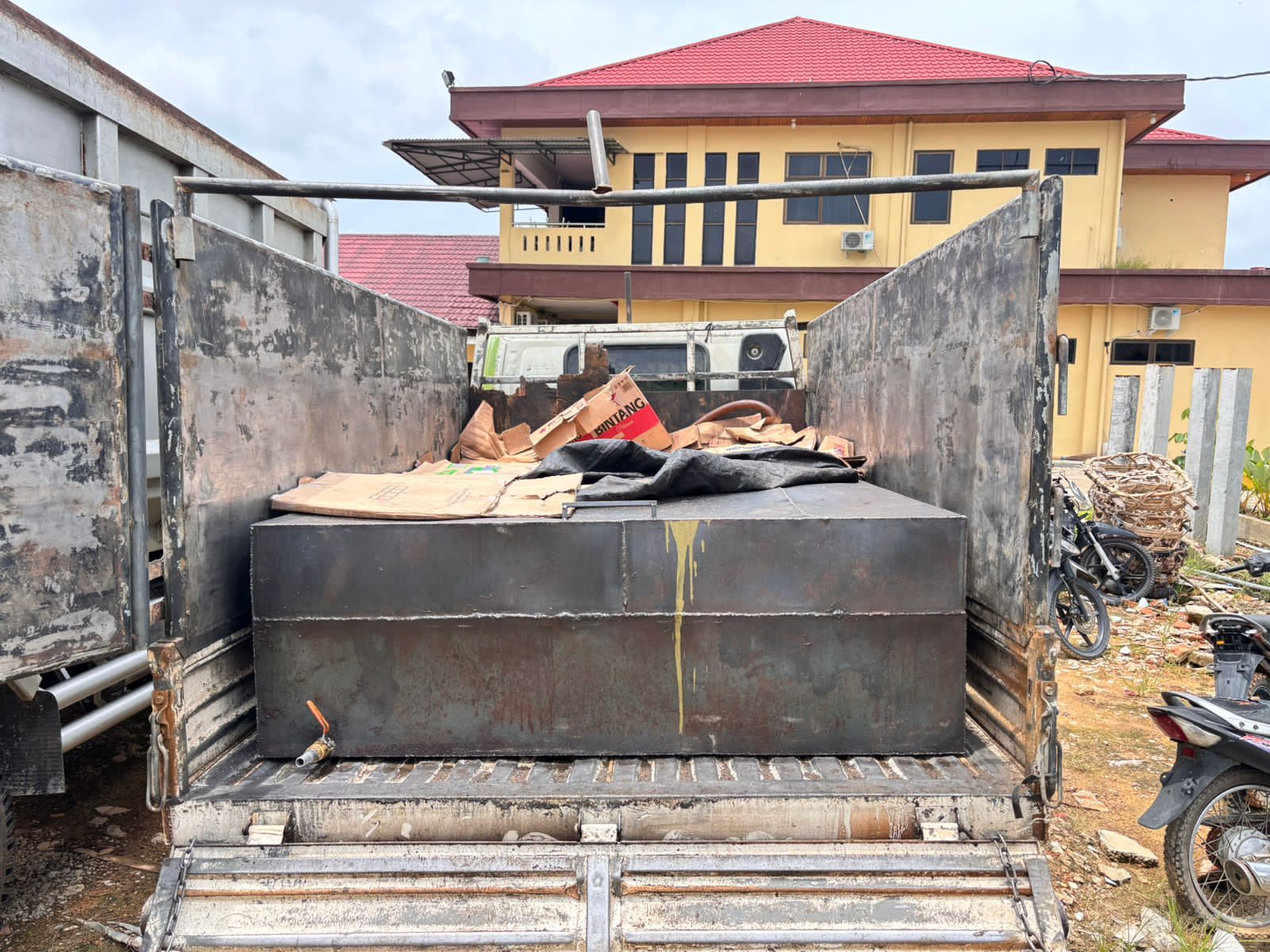 Polres Inhu Ringkus Komplotan Penyelewengan BBM Bio Solar Bersubsidi