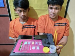 Dua Pemuda Perusak Generasi Bangsa Diringkus Polsek Rengat Barat