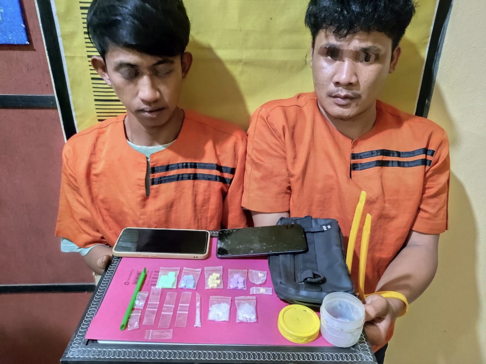 Dua Pemuda Perusak Generasi Bangsa Diringkus Polsek Rengat Barat