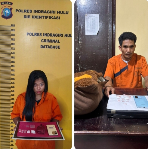 Sebulan Tinggal Bersama, Pasangan Ilegal Ini Diringkus Polsek Peranap, Ini Kasusnya