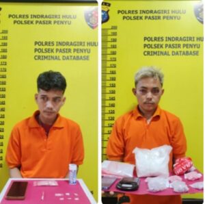 Tim Gabungan Polres Inhu Bongkar Jaringan Narkoba, Ratusan Gram Sabu Ekstasi Disita