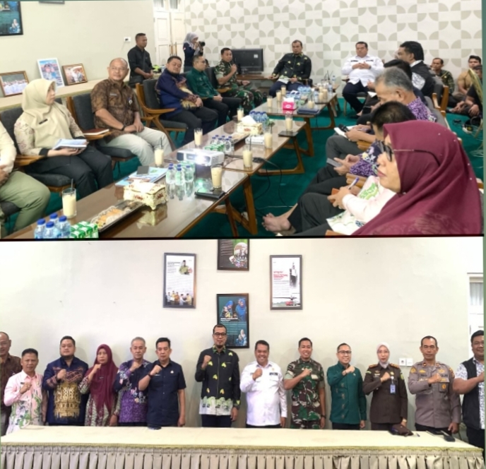 Ketua DPRD Inhu Hadiri Coffee Morning Forkopimda, Bahas Pilkades dan Pengamanan Idul Adha