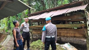 Polsek LBJ Dorong Peternak Kambing Tingkatkan Produksi Dukung Ketahanan Pangan