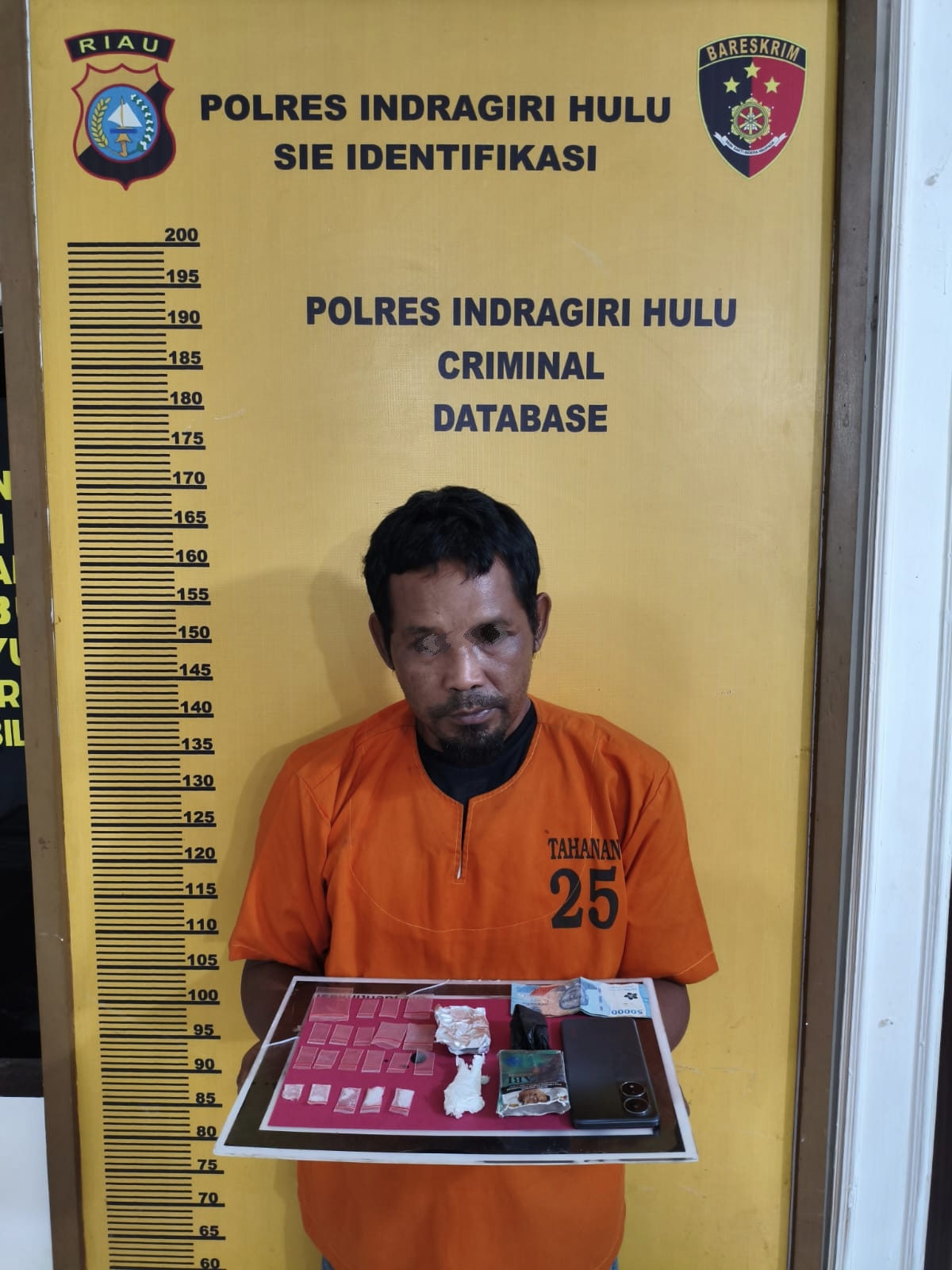 Kapolsek Lirik Turun Gunung, Sikat Pelaku Penyalahgunaan Narkoba Didesa Lambang Sari I, II, III