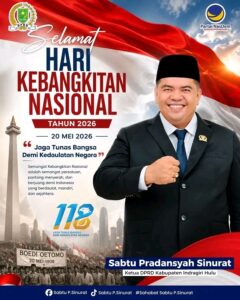 Ketua DPRD Inhu Ajak Warga Jadikan Hari Kebangkitan Nasional Momentum Bergerak Nyata
