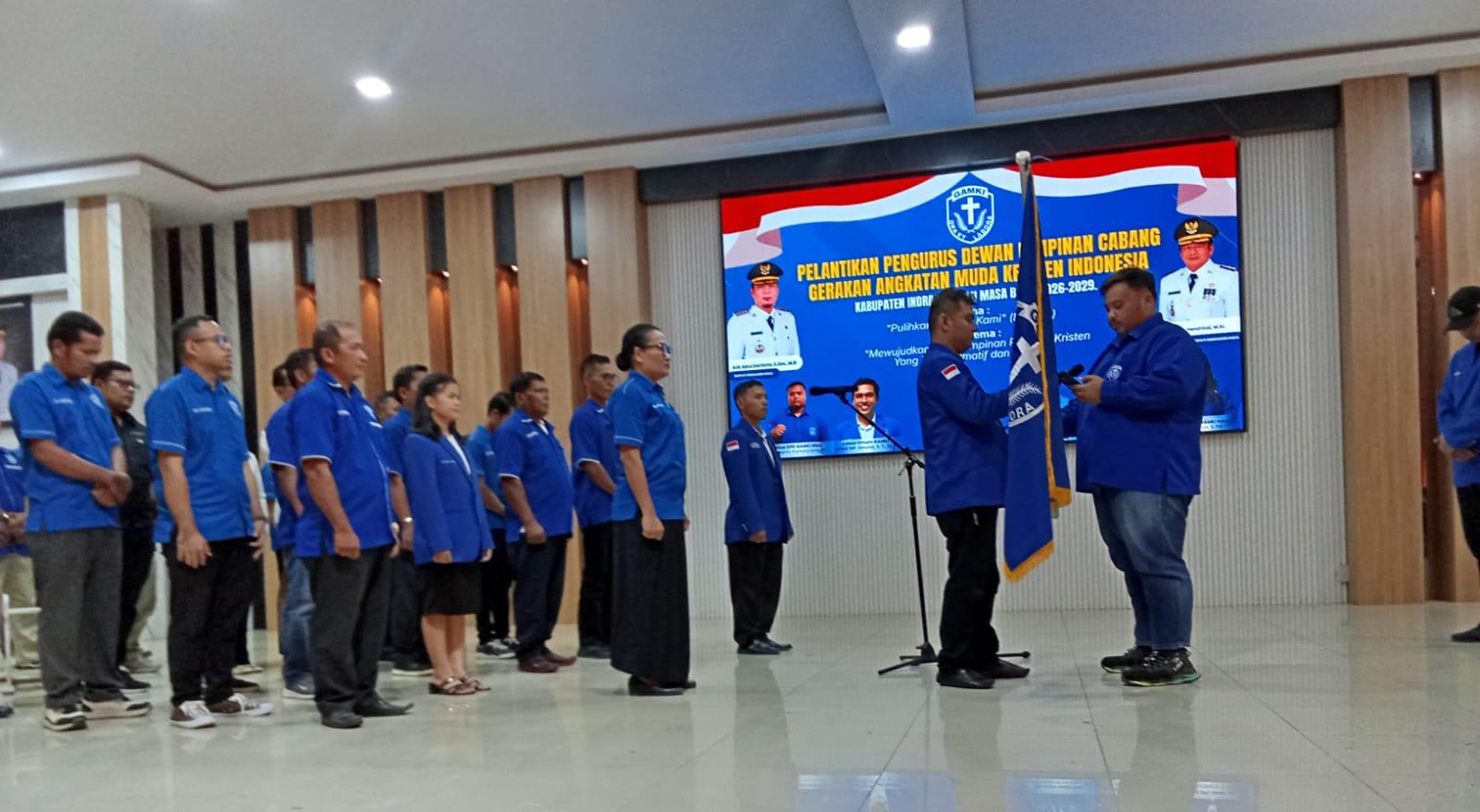 S. Paiman Simatupang SH Nahkodai GAMKI Inhu, Siap Jadi Mitra Strategis Pemerintah dan Masyarakat