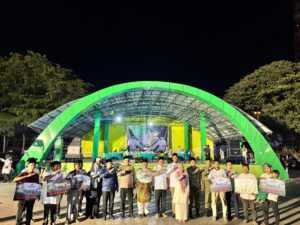 Kapolres Inhu Pimpin Pengamanan Pawai Takbir Idul Adha 1447 H