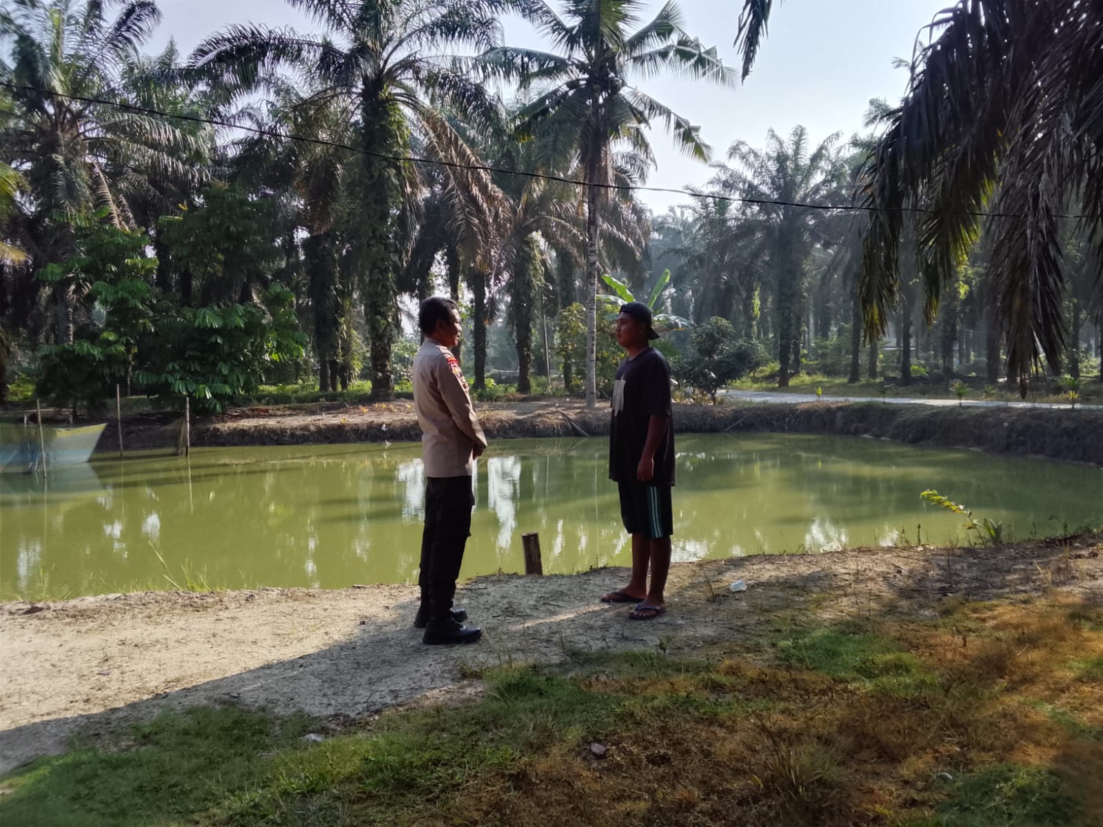 Polsek LBJ Komitmen Mendukung Ketahanan Pangan Nasional hingga ke Pelosok Desa