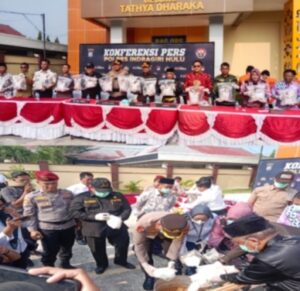 Polres Inhu Gagalkan Peredaran 9,2 Kg Sabu & 19 Ribu Ekstasi, Disebut Pengungkapan Terbesar Sepanjang Sejarah