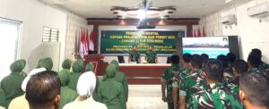Perkuat Keimanan, Kodim 0302/Inhu Bekali Prajurit dan Persit Nilai Mental Kerohanian