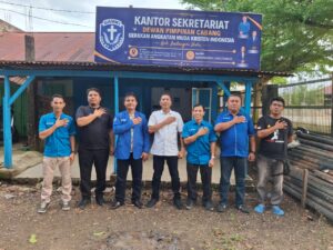 Sat Intelkam Polres Inhu Kunjungi Kantor Sekretariat GAMKI Inhu, Ini Tujuannya