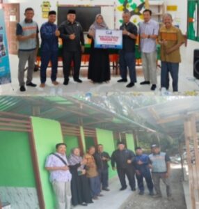 Ketua DPRD Inhu Sokong Serta Apresiasi CSR PT INECDA: 6 unit toilet untuk SD IT Al-Huda Petala Bumi