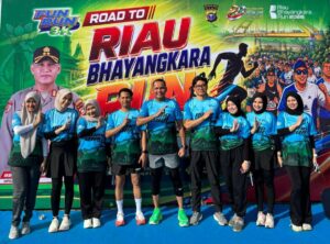 BRI Cabang Rengat Dukung Polres Inhu Gelar Fun Run 8K Road to Riau Bhayangkara Run 2026