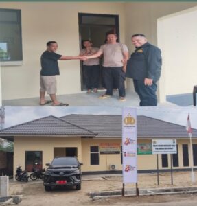 HUT Bhayangkara ke-80: Ketua DPRD Inhu Bersama Warga Beri ‘Wajah Baru’ untuk Polsubsektor Rengat
