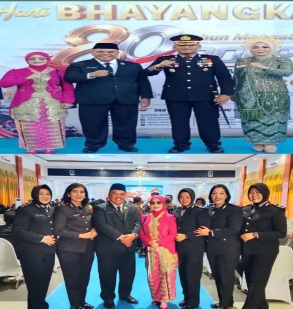 Ketua DPRD Inhu Apresiasi 8 Dekade Pengabdian Polri di Puncak Syukuran Hari Bhayangkara ke-80