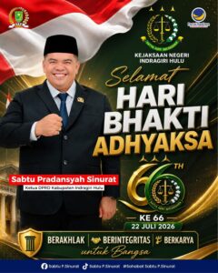 Ketua DPRD Inhu Apresiasi Pengabdian Korps Adhyaksa di Hari Bhakti ke-66
