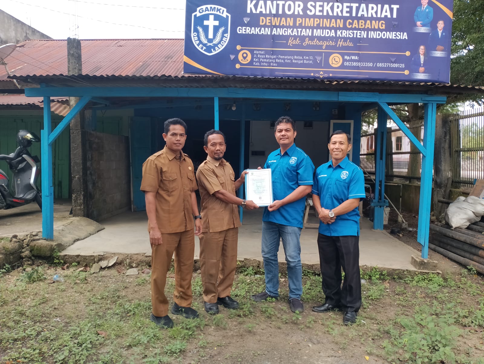 Kesbangpol Inhu: SKT Jadi Pacu GAMKI Aktif di Kegiatan Kebangsaan