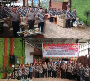 Ketua DPRD Inhu Sabtu P. Sinurat Hadiri Syukuran HUT ke-27 PP Polri
