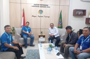 DPC GAMKI Inhu Audiensi ke BPN, Dorong Kepastian Hukum dan Edukasi Pertanahan