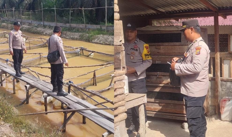 Polsek Lirik Dampingi Warga Desa Seluti Wujudkan Ketahanan Pangan Melalui Pekarangan Produktif