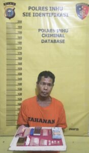 Pengedar Sabu di Grebek Polsek Kelayang, Lubang Tanah Kunci 15,46 Gram Sabu