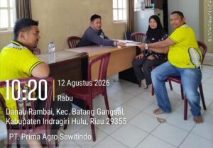 PT PAS Mitra Agrinas di Inhu Dukung Semarak HUT RI di Desa Sencalang dan Danau Rambai