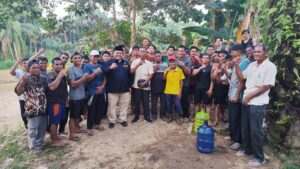 Ketua DPRD Inhu Sabtu P. Sinurat Tinjau Latihan Sampan Jalur Pulau Betuah Desa Tambak