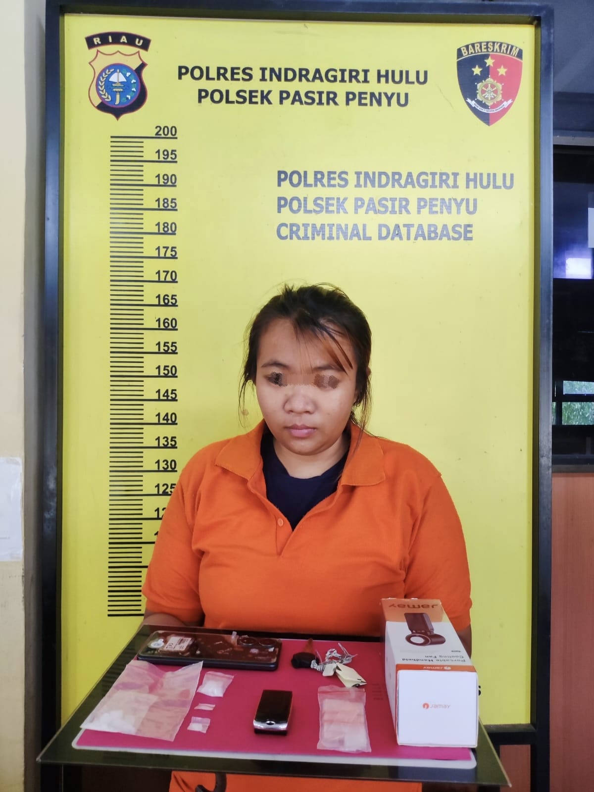 Jaringan Sabu di Lirik Diputus, Polisi Amankan Seorang Wanita Beserta BB