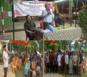 Suwardi Ritonga Gelar Reses 3 Titik Di Rengat Barat, Tampung Aspirasi dan Sosialisasikan Larangan Bakar Lahan