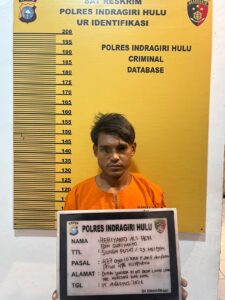 Tim Narasinga Polres Inhu Bekuk HYT, Pencuri Motor Yang Kabur ke Inhil