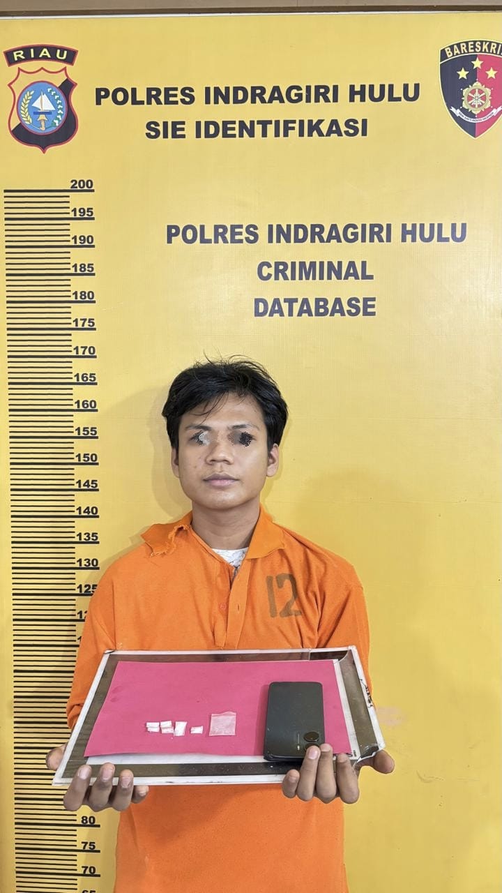 Respon Cepat Kasat Narkoba, Polres Inhu Kembali Berhasil Ungkap Kasus Peredaran Narkoba di Rengat