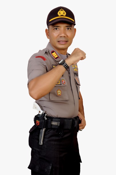 Mengabdi Untuk Tanah Kelahiran, Putra Asli Pematang Reba Jadi Kapolsek Rengat Barat