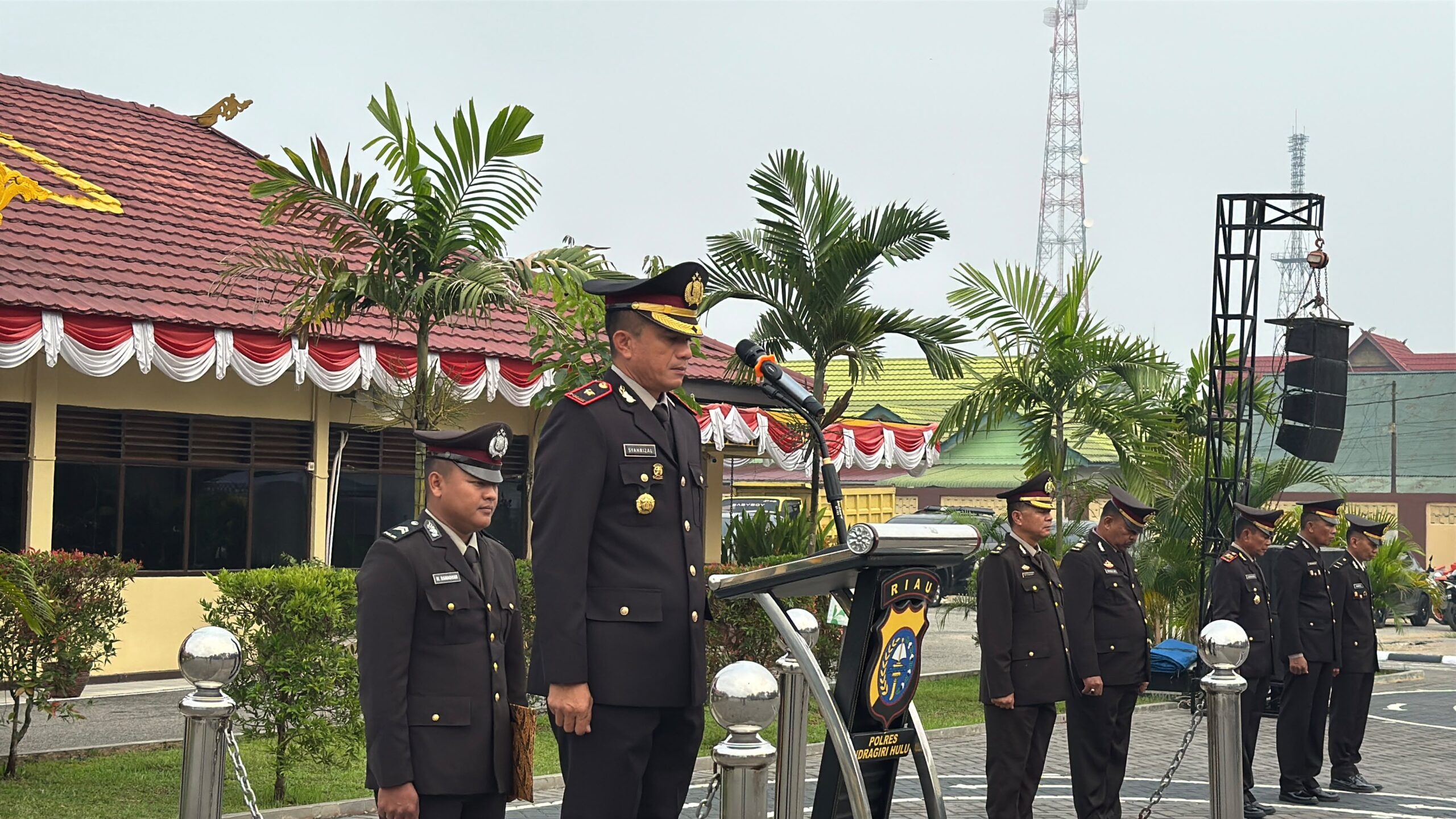 Polres Inhu Gelar Upacara Hari Kesaktian Pancasila 2026, Wakapolres: Teguhkan Komitmen Jaga Nilai Pancasila