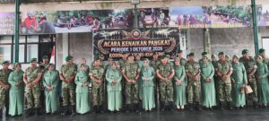 Pimpin Upacara Kenaikan Pangkat, Dandim 0302/Inhu: Pengabdian Kepada Bangsa dan Negara Tidak Boleh Surut