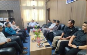Perkuat Sinergitas, Ketua DPRD Sabtu P. Sinurat Sambut Silahturahmi Kapolres Inhu